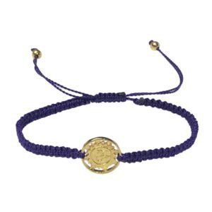 Pulsera chakra “Sahasrara” color morado