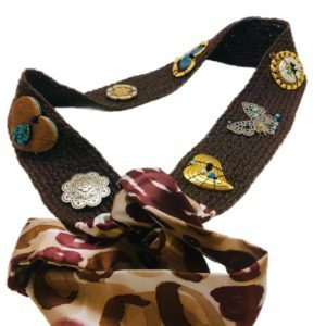 Cinturón unitalla hecho a mano pieza única mexican boho